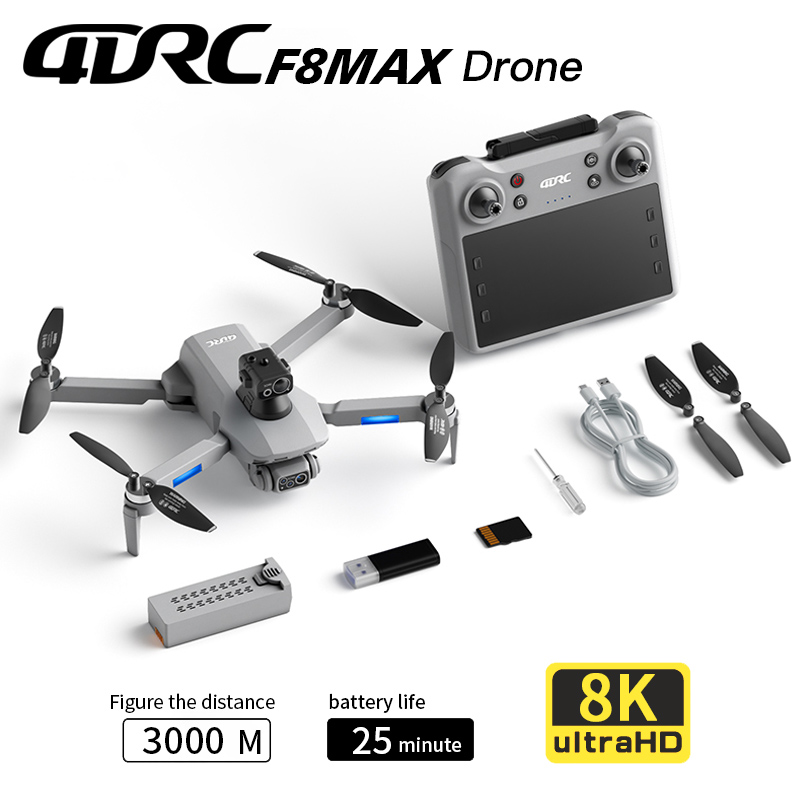 Drone Mapping - Dron F8 MAX GPS profesional con