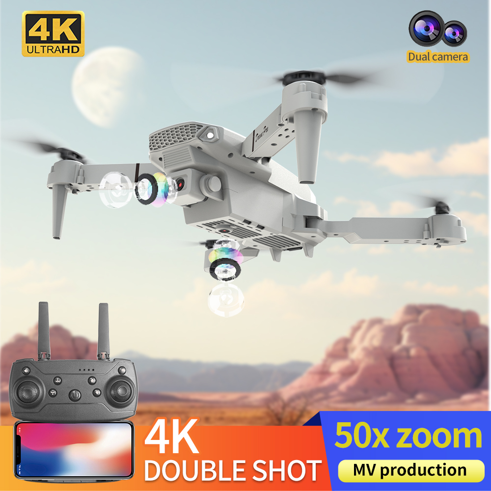 Nuevo Dron RC Profesional E88  - Drone Mapping reseña y precio