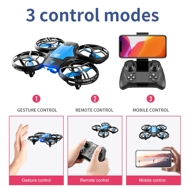 Nuevo Mini Dron V8 4K Profesio - Drone Mapping reseña y precio