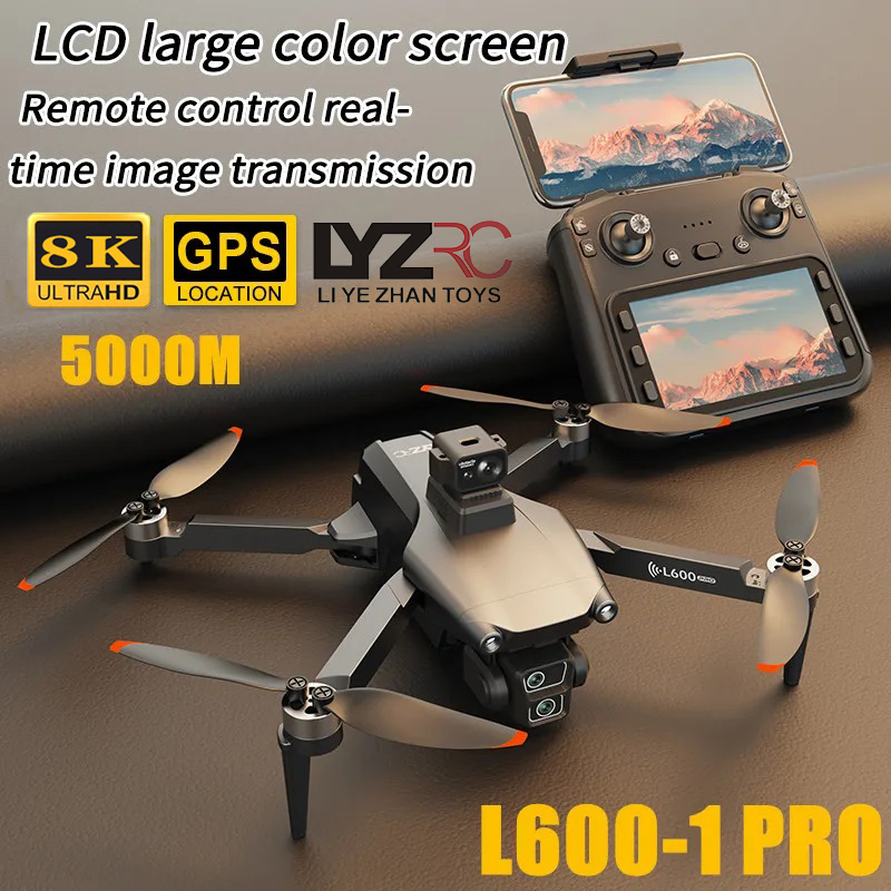 Nuevo L600-1 GPS Drone profesi - Drone Thermal Imaging reseña y precio