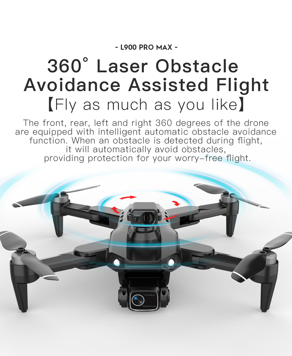 LYZRC L900 PRO MAX láser evita - Drone Mapping reseña y precio